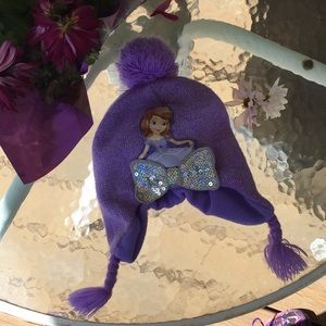 Sofia the First winter hat